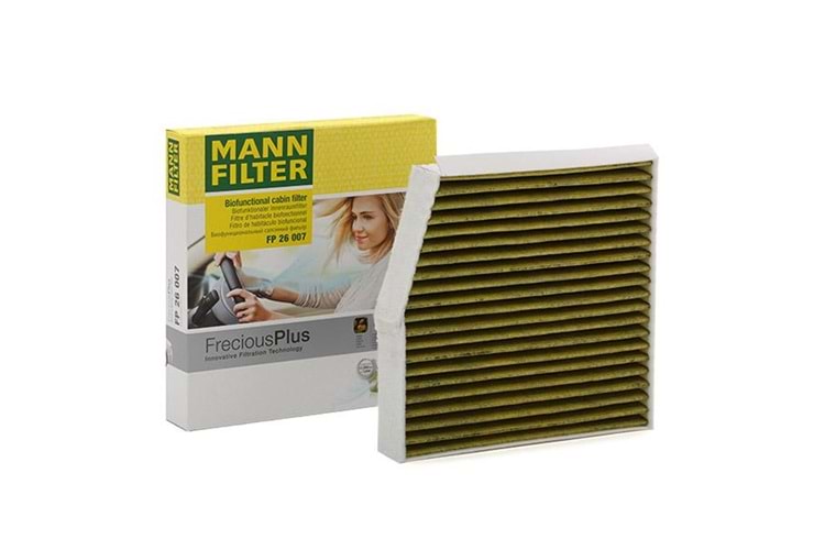 Mann Filter Anti Bakteriyel Polen Filtresi FP26007